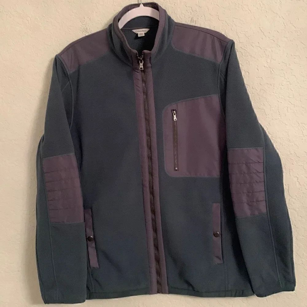 Calvin Klein Men’s Fleece Full Zip Jacket Size M